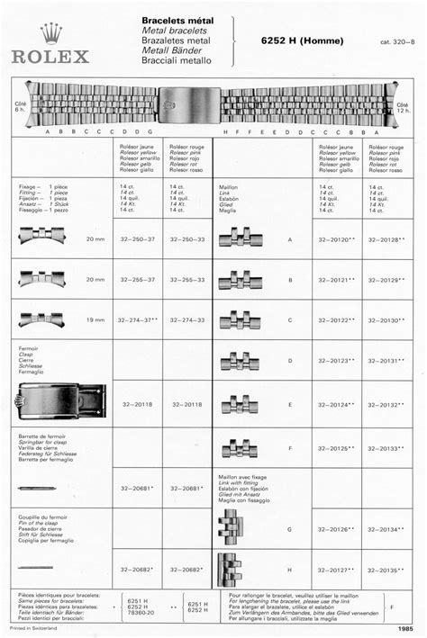 rolex.bracelet|rolex bracelet size chart.